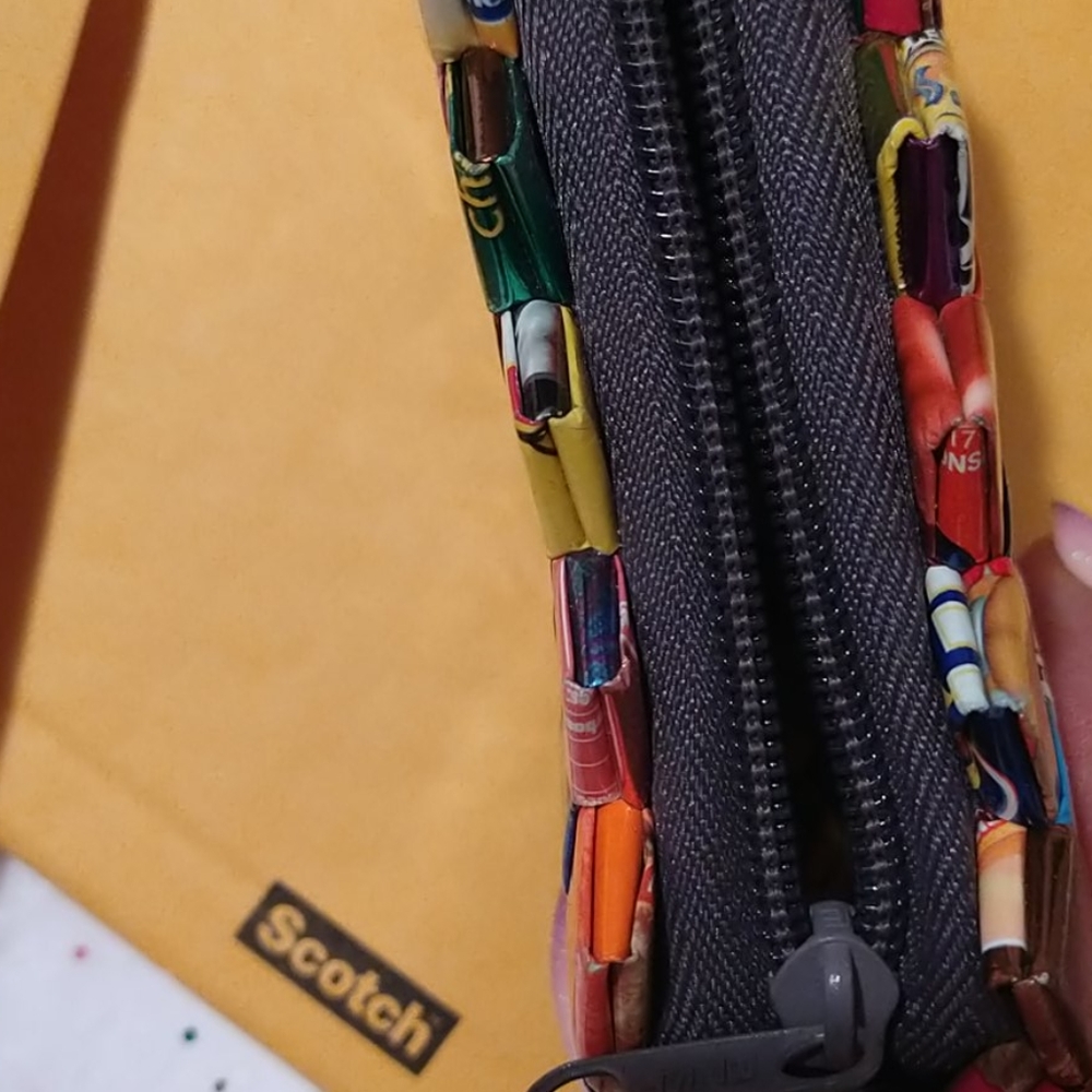 Recycled coin purse - Picture 4 of 4